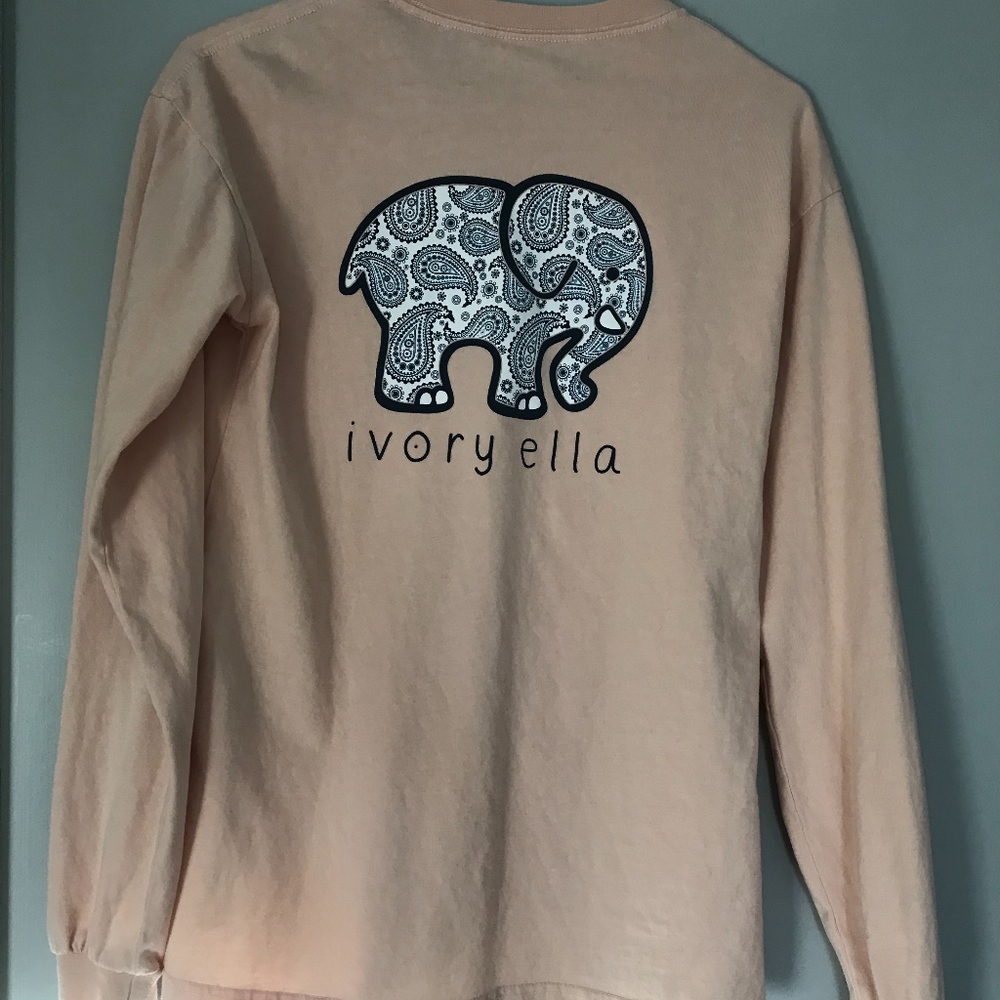 Ivory Ella Long Sleeved Top